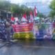 Ribuan Warga Gresik Gelar Aksi Damai Dukung Program Makan Bergizi Gratis