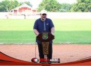 Bupati Asahan Buka Turnamen Sepak Bola Antar Instansi, Meriahkan HUT Bhayangkara ke-80