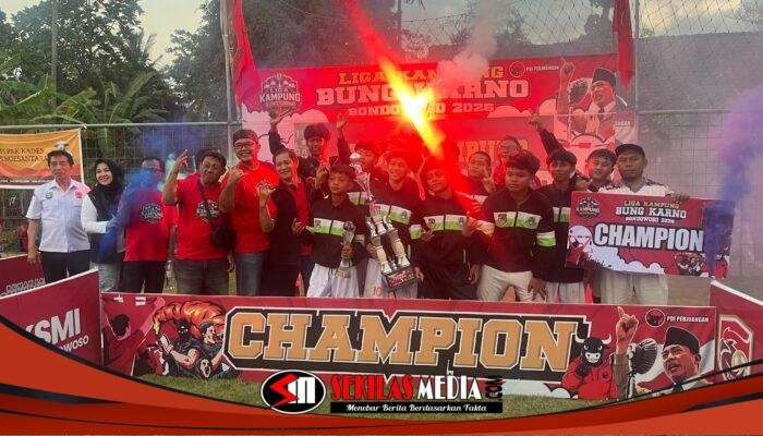 Liga Kampung Bung Karno Jadi Ajang Cetak Generasi Pesepak Bola Muda Bondowoso
