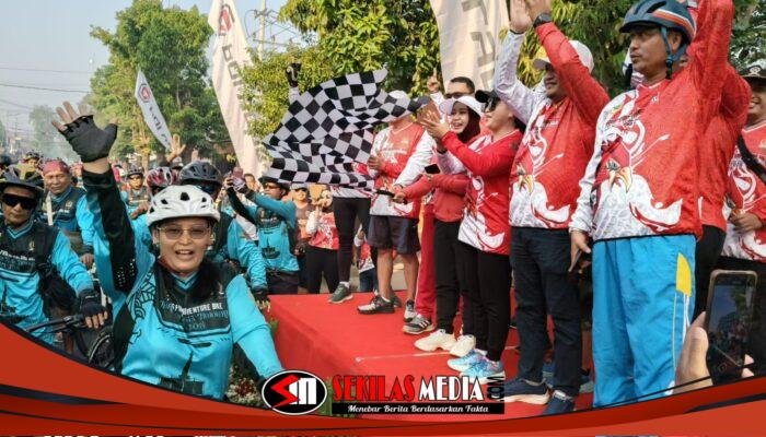 Ribuan Peserta Meriahkan Reses Fun Adventure Bike DPRD Kota Mojokerto, Kampanyekan Hidup Sehat dan Hemat BBM