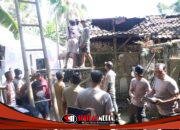 Polres Blitar Kota Bedah Rumah Warga Kurang Mampu di Desa Dayu