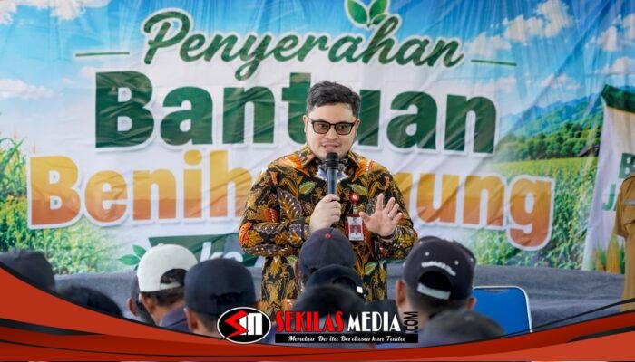 Mas Dhito Bantu Petani 200 Ton Benih Jagung Hingga Kepastian Harga Pasca Panen