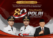 Pemerintah Kabupaten Mojokerto, Mengucapkan “Selamat Hari Bhayangkara RI ke-80 Tahun”
