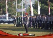 Polres Blitar Gelar Upacara Hari Bhayangkara ke-80 di Alun-Alun Kanigoro