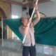 Polsek Pacet Bersama Relawan GRRM Gotong Royong Bersihkan Masjid Al Fatah, Wujudkan Lingkungan Ibadah yang Bersih dan Nyaman