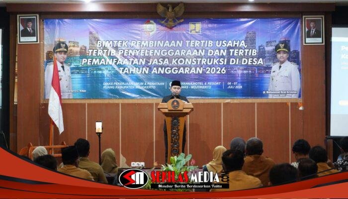 Pemkab Mojokerto Bekali 95 Desa Tingkatkan Tata Kelola Jasa Konstruksi yang Profesional dan Akuntabel
