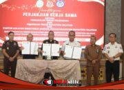 Revolusi Hukum Digital PKS Persidangan Elektronik Ditandatangani Pimpinan Kejaksaan, Pengadilan Dan Lapas Sumsel
