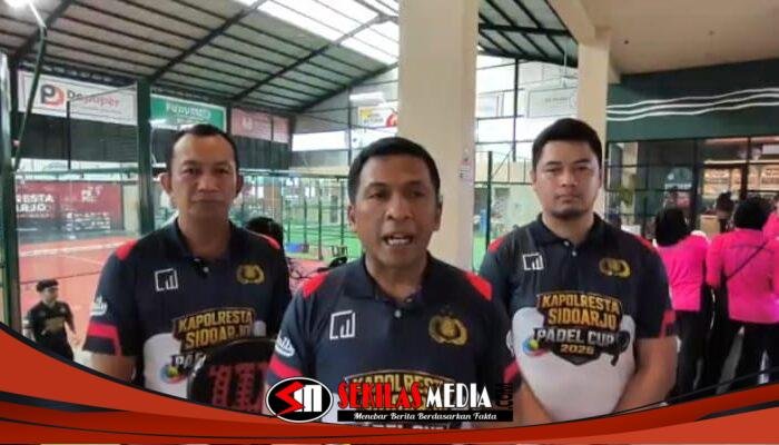 Polresta Sidoarjo Gelar Turnamen Padel, Meriahkan Hari Bhayangkara Ke-80