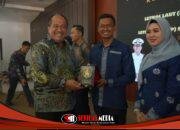 Bupati Asahan Hadiri Pisah Sambut Komandan Lanal Tanjung Balai Asahan di Pendopo Rumah Dinas