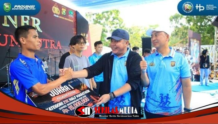 Apresiasi Gubernur Sumsel Bhayangkara Run 2026 Bukti Nyata Pengabdian Polri Untuk Masyarakat