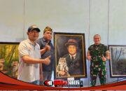 Danrem 082/CPYJ Apresiasi Karya Seniman Lokal, Boyong Lukisan Presiden Prabowo dari Pameran di Sunrise Mall