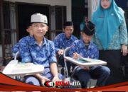 Tanamkan Cinta Membaca Sejak Dini, Ketua TP PKK Kabupaten Asahan Kunjungi PAUD Sentang dan Taman Baca