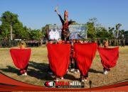 Tari Api Kayangan Bikin Pembukaan TMMD 129 Bojonegoro Spektakuler