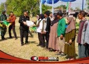 TMMD 129 Bojonegoro Bagikan 200 Paket Sembako untuk Warga Desa Kesongo