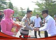 Tradisi Pisah Sambut Kapolres Labusel, AKBP Rosef Efendi Komitmen Wujudkan Polri yang Presisi dan Humanis
