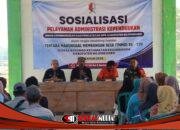TMMD 129 Bojonegoro Permudah Masyarakat Dapatkan Layanan Adminduk