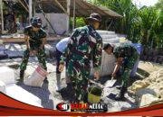 Dedikasi Terus Membara: Satgas TMMD 129 Bojonegoro dan Warga Bangun Desa Kesongo