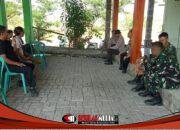 Perkuat Kebersamaan, Satgas TMMD 129 Bojonegoro Ramah Tamah Bersama Pemdes Kesongo