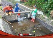 Wujudkan Keinginan Gapoktan Cegah Banjir dan Atur Sirkulasi Aliran Air, Dinas PUPR Kota Kediri Pasang Pintu Air