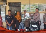 Polsek Kembangbahu Serahkan Honda Vario Temuan kepada Pemilik Sah
