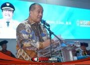 Bupati Taufik Zainal Abidin Hadiri Wisuda 613 Sarjana Universitas Asahan Angkatan XXXVI