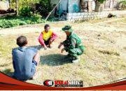 TNI Kedungadem Menyapa Warga, Sosialisasikan Program TMMD 129 Bojonegoro