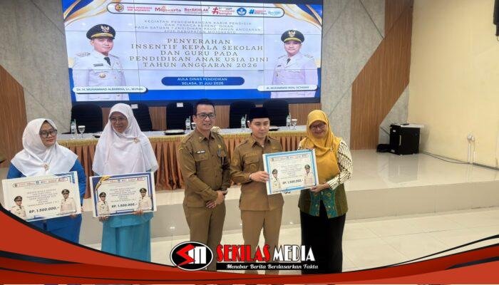 Pemkab Mojokerto Salurkan Insentif bagi 1.661 Guru PAUD, Gus Bupati: Pendidikan Pondasi Indonesia Emas 2045
