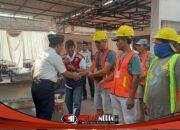Kalapas Mojokerto Tekankan SOP dan Keamanan kepada Pekerja Proyek DPUPR