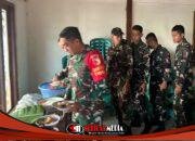 Pagi Penuh Hangat di Kesongo: Satgas TMMD 129 Bojonegoro dan Warga Santap Sarapan, Kemanunggalan Menguat