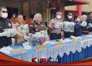 Polres Asahan Tetapkan Tiga Kurir Wanita Tersangka, Sita 8,7 Kg Sabu dan 772 Bungkus Cartridge Vape