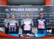 Polres Gresik Bongkar Peredaran Sabu Modus Sistem Ranjau, Dua Kurir Ditangkap