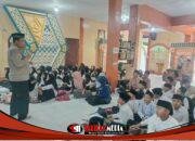 Satbinmas Polres Pasuruan Perkuat Kesadaran Santri Lewat Cooling System dan Dialog Interaktif di Ponpes Al Inayah