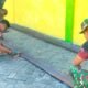 Satgas TMMD 129 Bojonegoro Percepat Pemotongan Besi Jembatan Brang Etan, Hadiah Spesial bagi Warga Kesongo