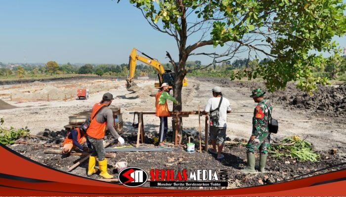 Pembangunan Yon TP 542/Ariyandra Wilwatikta Masuki Tahap Fondasi, Progres Awal Berjalan Sesuai Target