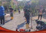 Menembus Batas Lelah, Menyatu dengan Rakyat: Satgas TMMD 129 Bojonegoro Kebut Pembangunan Jalan Mundu