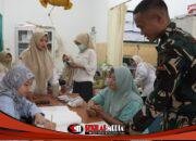 Sinergi TNI dan Nakes: TMMD 129 Bojonegoro Hadirkan Layanan KB Kesehatan Gratis