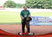 Bupati Asahan Buka Turnamen Sepak Bola Kemerdekaan ke-81, Perebutkan Piala Dandim 0208/Asahan