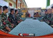 Tinjau Posko TMMD 129 Bojonegoro di Kesongo, Dansatgas Bakar Semangat Personel