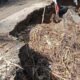 Jalan Provinsi Marjanji Aceh Hampir Terputus Longsor, Warga Minta Penanganan Segera