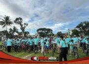 Semarak Dies Natalis ke-28, ULB Gelar Gowes Bareng Rektor dan Bazar UMKM