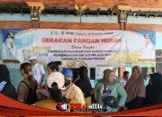 Gerakan Pangan Murah di Desa Gunungan, Pemkab Mojokerto Bantu Warga Dapatkan Sembako dengan Harga Terjangkau