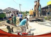 Mengukir Asa di Kesongo: Sinergi Satgas TMMD 129 Bojonegoro dan Warga Bangun Drainase 330 Meter Bebas Genangan