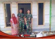 Sentuhan Humanis Satgas TMMD 129 Bojonegoro: Rajutan Asa Baru di Dinding Rumah Ibu Tini