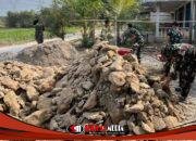 TMMD 129 Bojonegoro: Satgas dan Warga Kompak Rehab Rumah Mbah Kardo