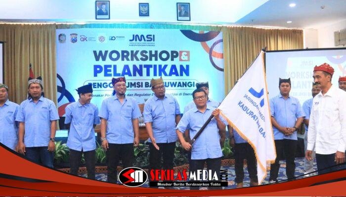 Pengurus JMSI Kabupaten Banyuwangi Resmi Dilantik, Bupati Ipuk Sebut Peran Strategis Media
