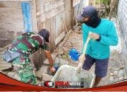 Keran Kebahagiaan Mulai Mengalir: Cerita Gotong Royong Satgas TMMD 129 Bojonegoro dan Warga Bekatul