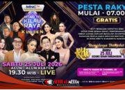 MNCTV Hadirkan Road to Kilau Raya di Klaten, Gilga Sahid, Denada, dan Irfan Hakim Siap Menghibur Ribuan Warga