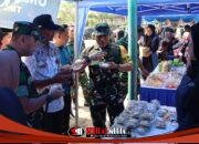 Tim Wasev TMMD 129 Bojonegoro Borong dan Bangkitkan UMKM Lokal