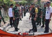 Ditinjau Tim Wasev Ster TNI, Pelaksanaan TMMD 129 di Kesongo Bojonegoro Panen Pujian