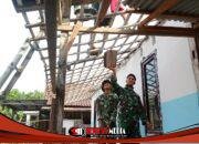 Merajut Harapan di Bawah Atap Baru: Sentuhan Hangat Satgas TMMD 129 Bojonegoro untuk Rumah Pak Ladi
